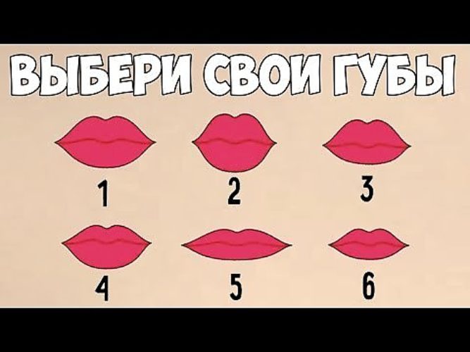 Тесты по форме губ Тесты по форме губ