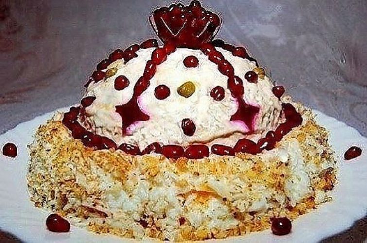 Как приготовить салат шапка мономаха рецепт с пошаговыми Как приготовить салат шапка мономаха рецепт с пошаговыми