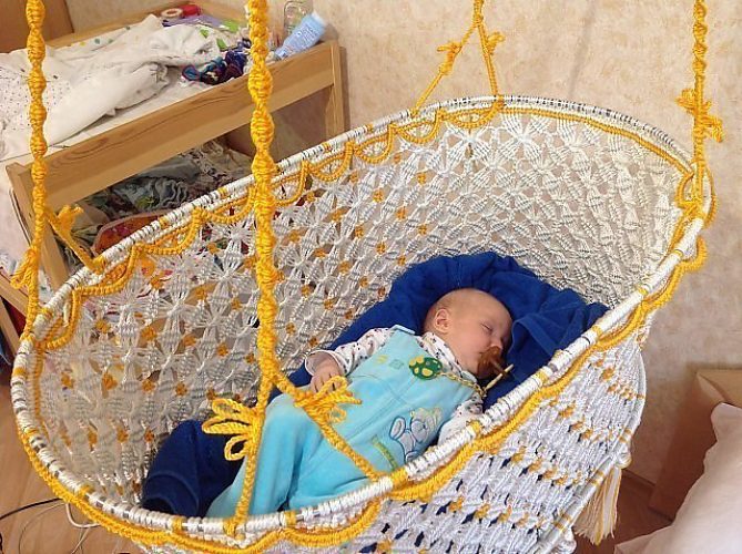Вязанная люлька своими руками Вязанная люлька своими руками