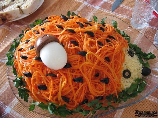 Красивый салат на день рождения с и рецептами Красивый салат на день рождения с и рецептами