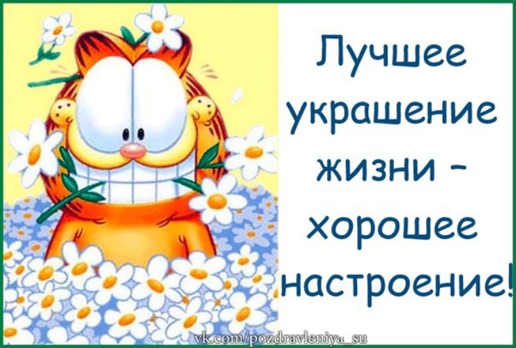 Короткое пожелание всем настроение