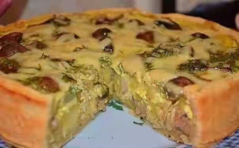 Курник заливной с курицей и картошкой пошаговый рецепт с Курник заливной с курицей и картошкой пошаговый рецепт с
