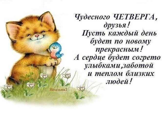 Открытки с добрым днем в четверг 408