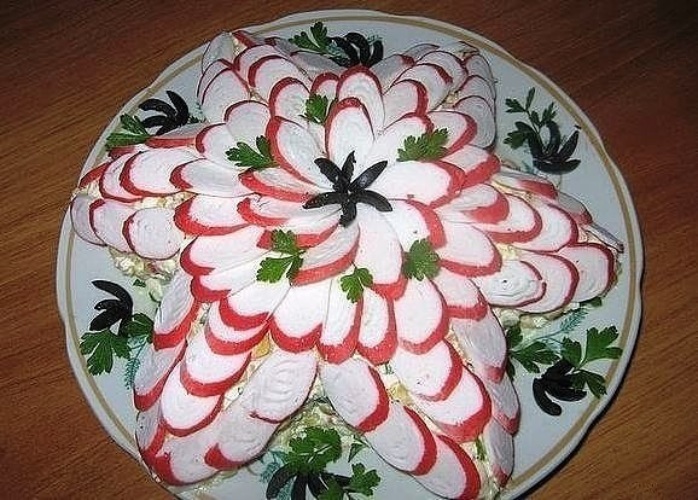 Салат Звезда Рецепт С Фото