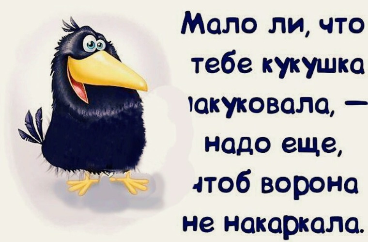 Если видите на картинке ворону надо бросать пить