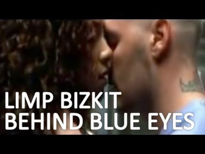 Behind blue eyes. Limp Bizkit behind Blue Eyes. Limp Bizkit behind Blue. Behind Blue Eyes клип. Лимбискит бихайнд Блю айс.